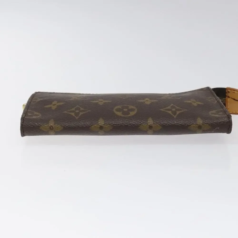 Louis Vuitton Monogram Bucket PM Accessory Pouch Brown